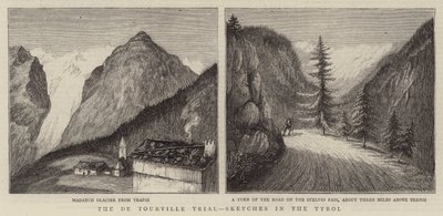 Der De Tourville-Prozess, Skizzen in Tirol von English School